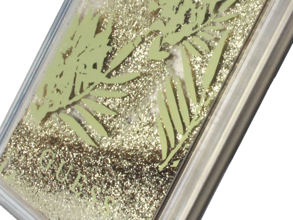 Guess Palm Spring Glitter Case - iPhone SE / 8 / 7 / 6(s) hoesje