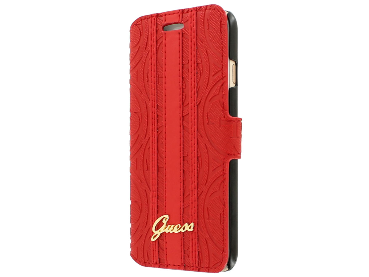 Guess Heritage Bookcase - iPhone SE / 8 / 7 hoesje
