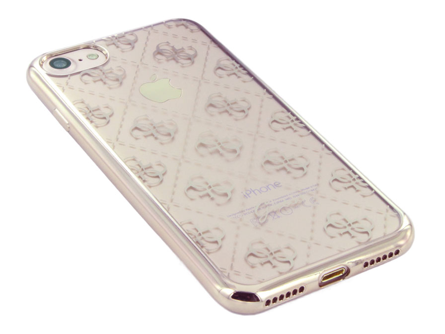 Guess Monogram TPU Case - iPhone SE / 8 / 7 hoesje