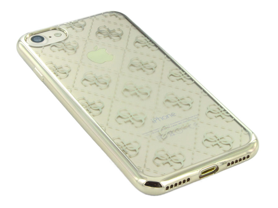 Guess Monogram TPU Case - iPhone SE / 8 / 7 hoesje