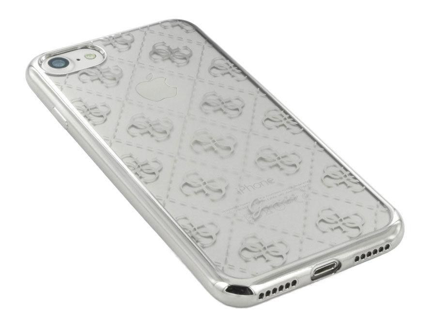 Guess Monogram TPU Case - iPhone SE / 8 / 7 hoesje