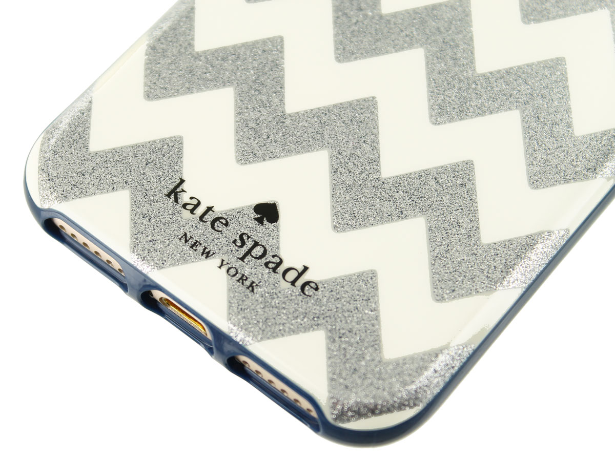 Kate Spade Chevron Case - iPhone SE / 8 / 7 / 6(s) hoesje
