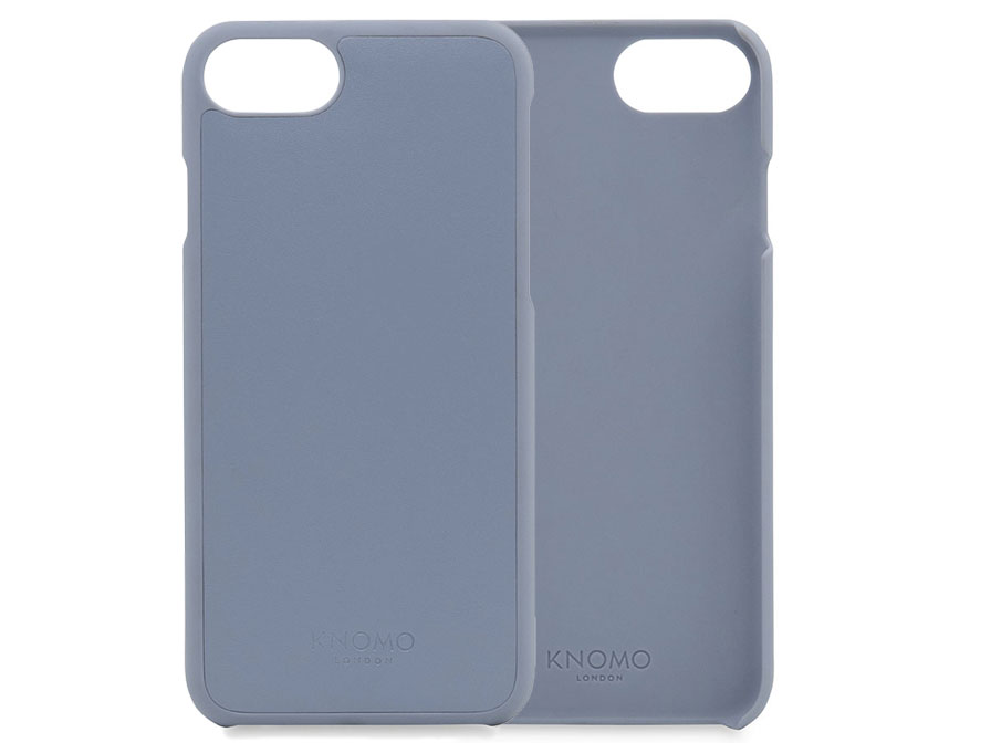 Knomo Snap-On Case - Leren iPhone SE / 8 / 7 hoesje