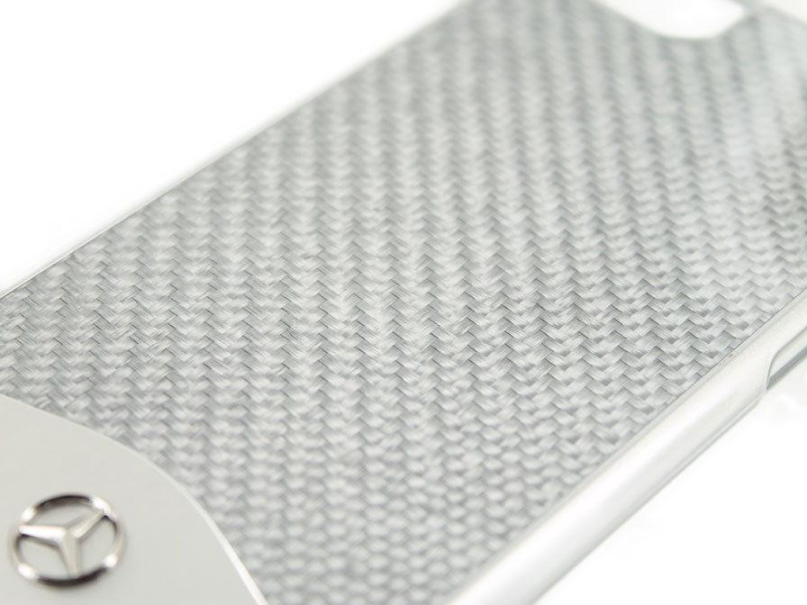 Mercedes-Benz Carbon Aluminium Case - iPhone SE / 8 / 7 hoesje