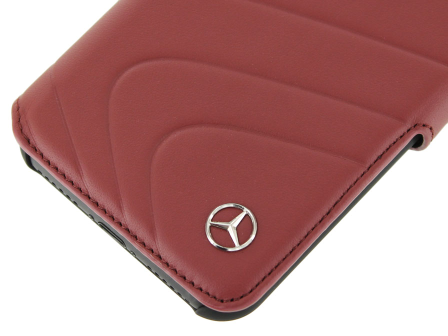 Mercedes-Benz Leren Bookcase - iPhone SE / 8 / 7 hoesje