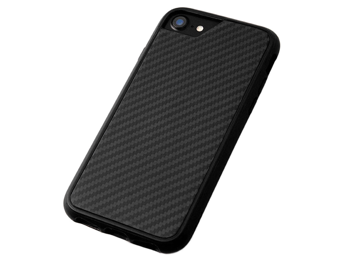 Mous Limitless 1.0 Case Carbon - iPhone SE / 8 / 7 / 6(s) hoesje