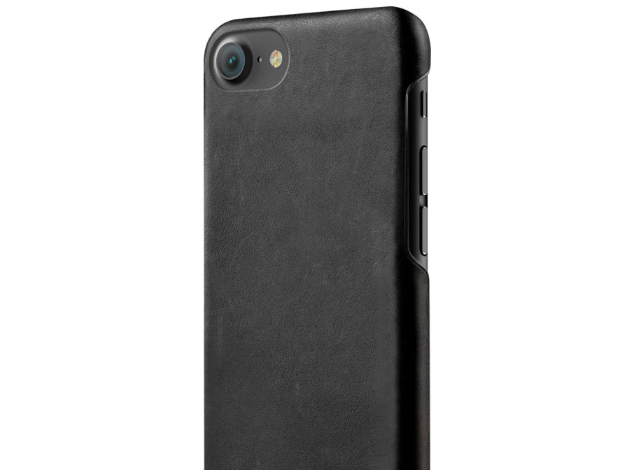 Mujjo Leather Case - Leren iPhone SE / 8 / 7 hoesje