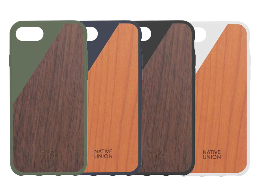 Native Union CLIC Wooden - Houten iPhone SE / 8 / 7 hoesje