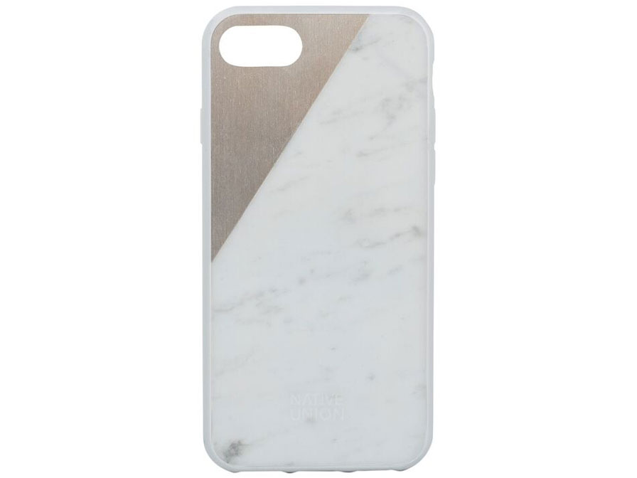 Native Union CLIC Marble - Marmeren iPhone SE / 8 / 7 hoesje