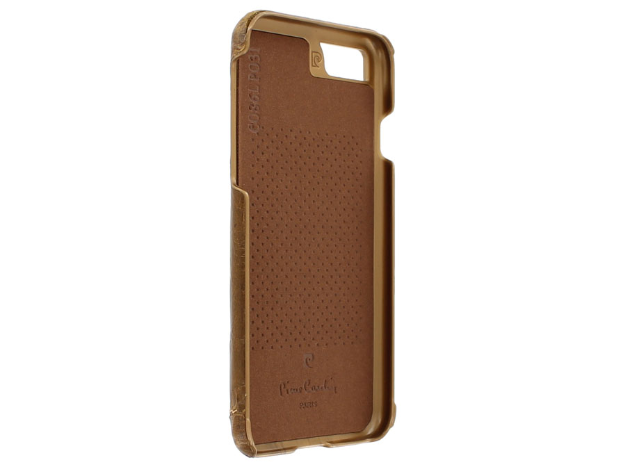 Pierre Cardin Slim Case - Leren iPhone SE / 8 / 7 hoesje