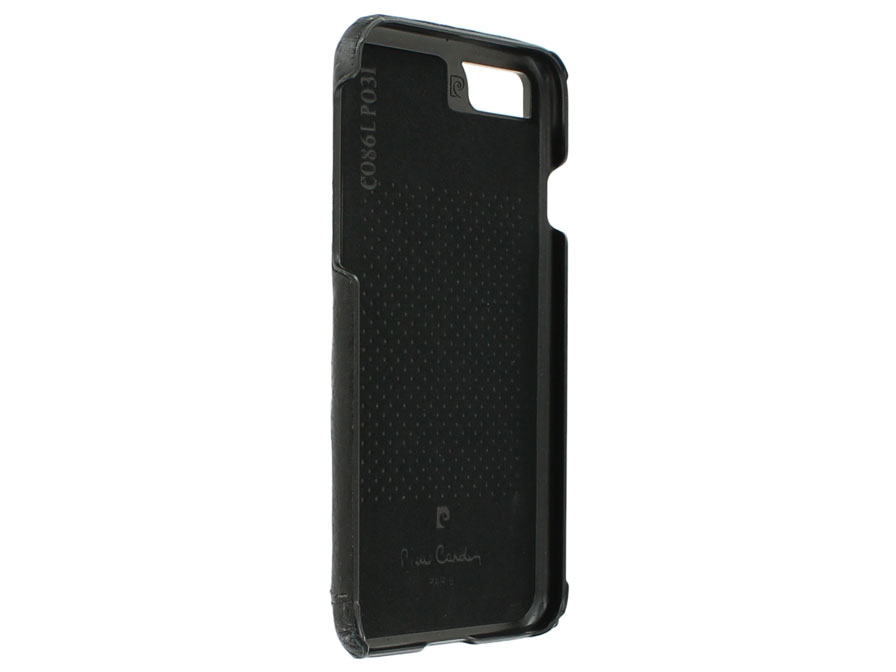 Pierre Cardin Slim Case - Leren iPhone SE / 8 / 7 hoesje