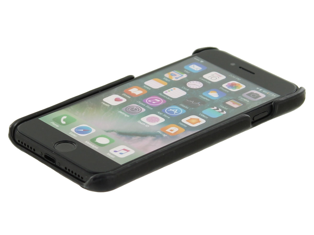 Pierre Cardin Stitches Case - Leren iPhone SE / 8 / 7 hoesje