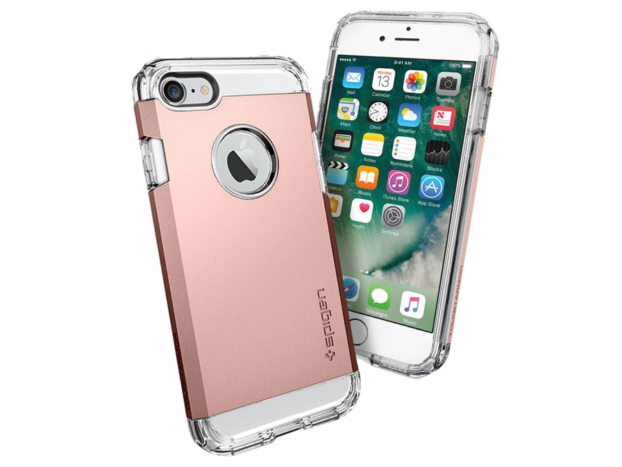 Spigen Tough Armor Rosé Case - iPhone 7 hoesje