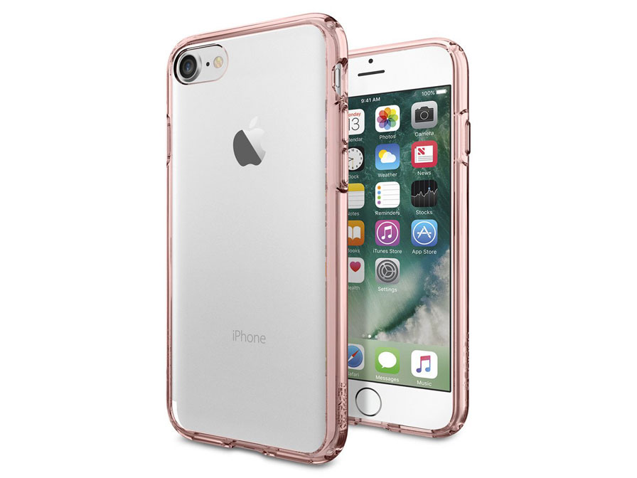 Spigen Ultra Hybrid Case - iPhone SE / 8 / 7 hoesje