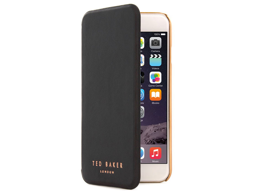 Ted Baker Shannon Folio Black - iPhone SE / 8 / 7 / 6(s) hoesje