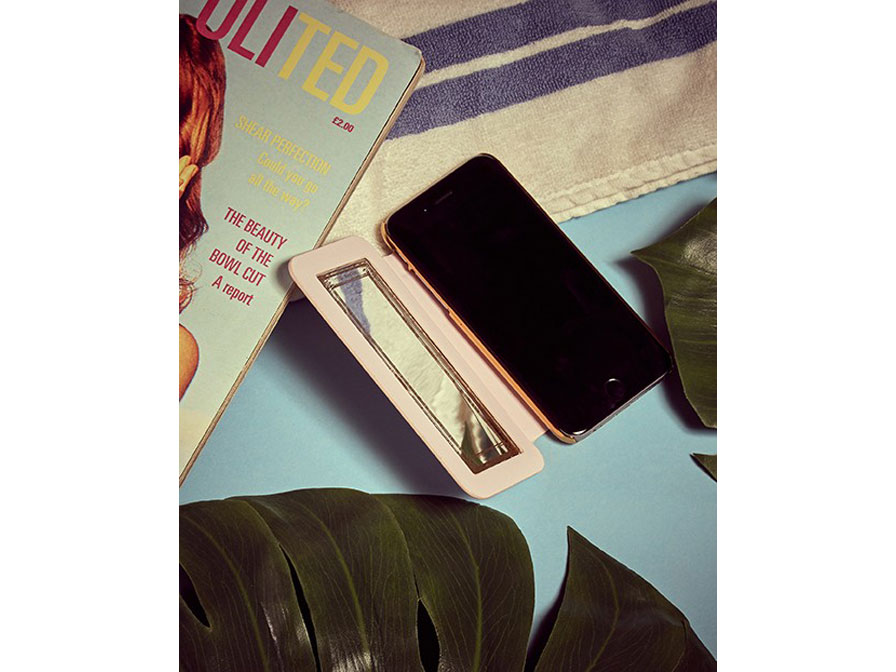 Ted Baker Shannon Folio Gold - iPhone SE / 8 / 7 / 6(s) hoesje