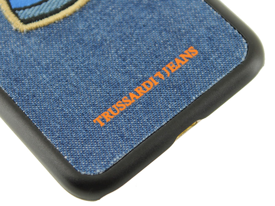 Trussardi Jeans Denim Dog Case - iPhone SE / 8 / 7 hoesje