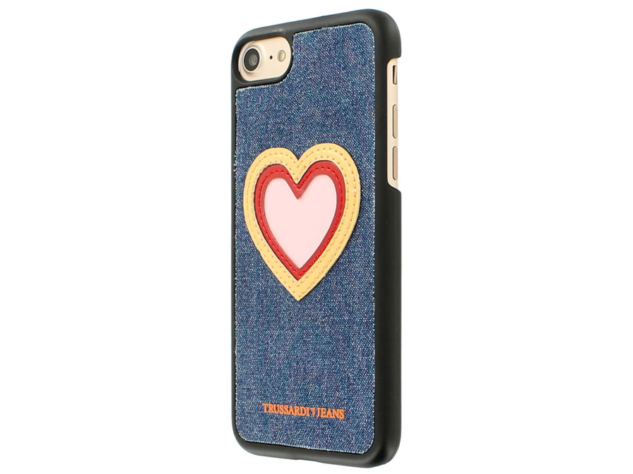 Trussardi Jeans Denim Heart Case - iPhone 7 hoesje
