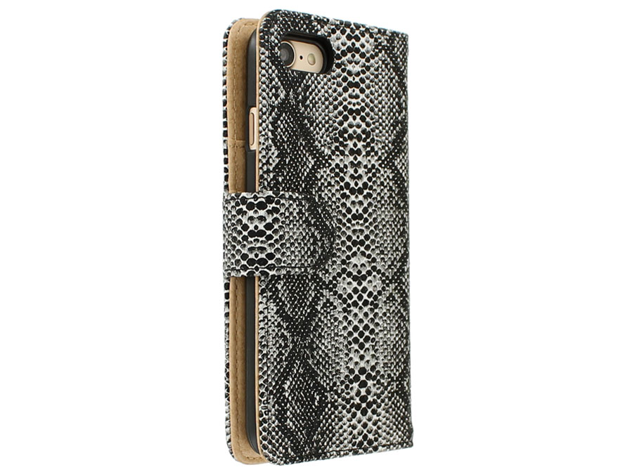 Snake Skin Bookcase - iPhone 7 hoesje