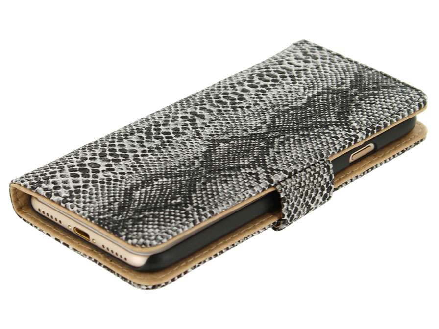 Snake Skin Bookcase - iPhone 7 hoesje