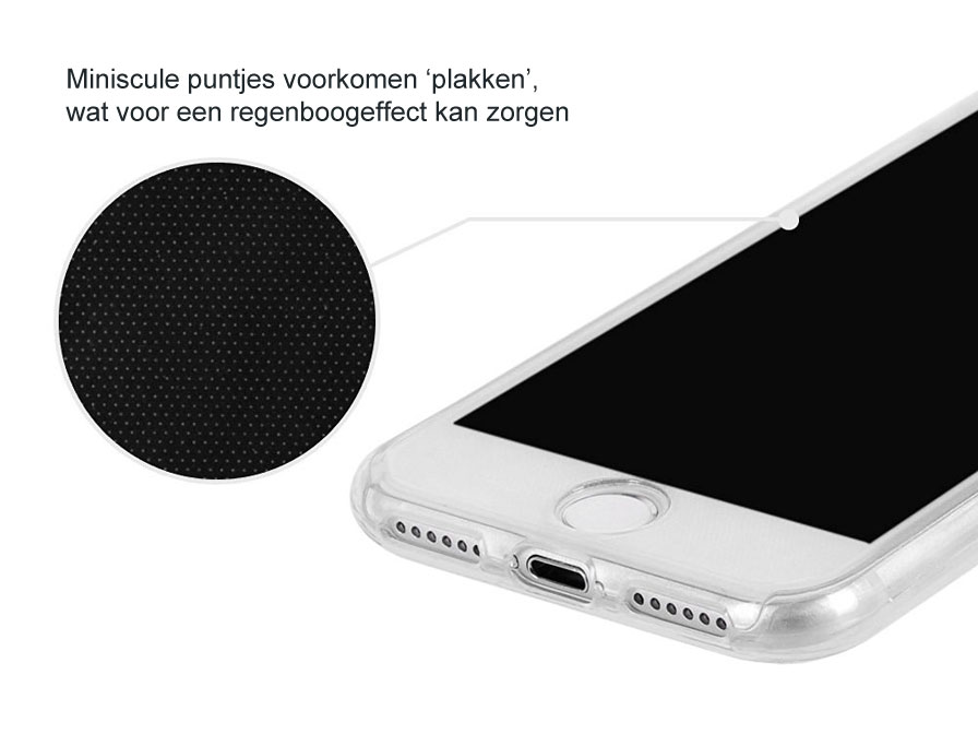 Crystal 360 TPU Case - Doorzichtig iPhone SE / 8 / 7 hoesje