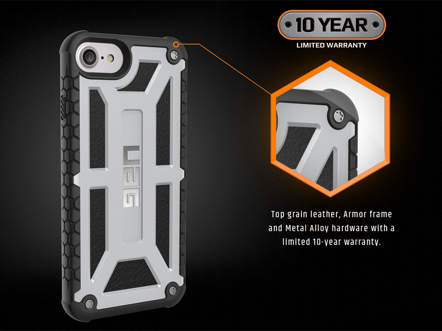 Urban Armor Gear Monarch Case - iPhone 8+/7+/6s+ hoesje