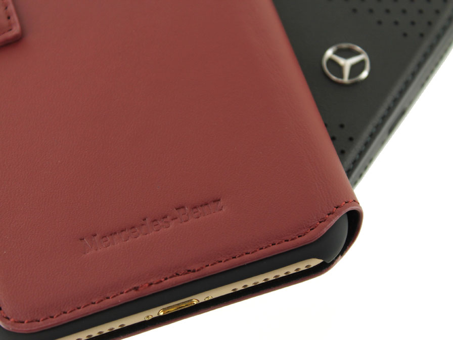 Mercedes-Benz Leather Bookcase - iPhone 8+/7+ hoesje