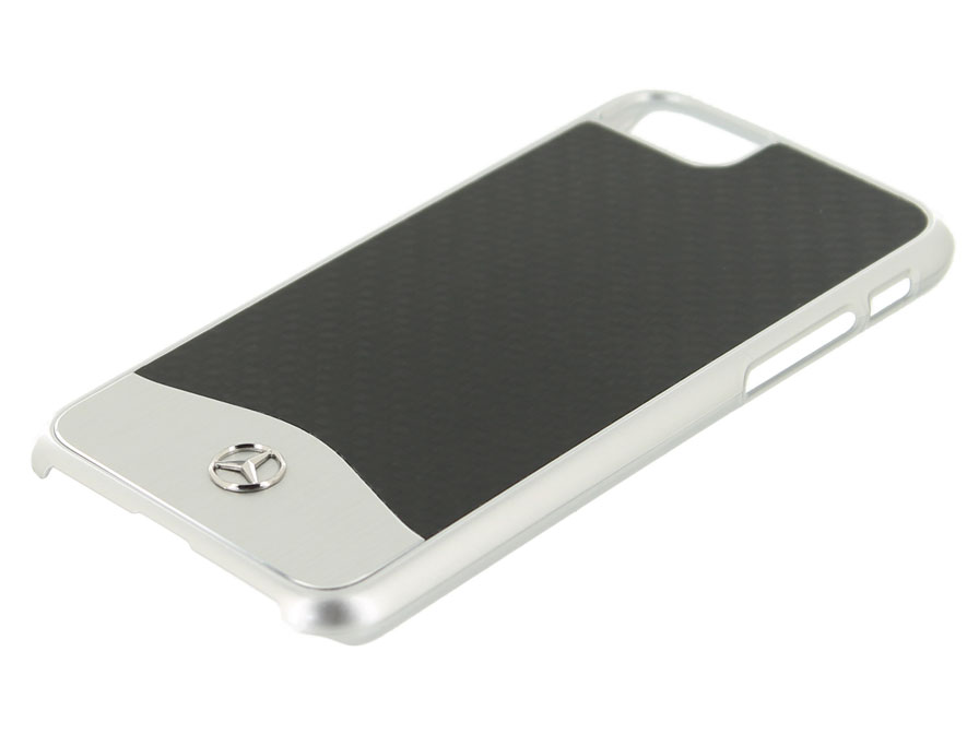 Mercedes-Benz Carbon Hard Case - iPhone 8+/7+ hoesje