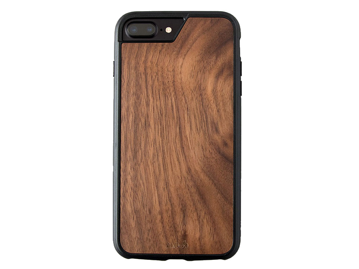 Mous Limitless 1.0 Case Walnut - iPhone 8+/7+/6+ hoesje