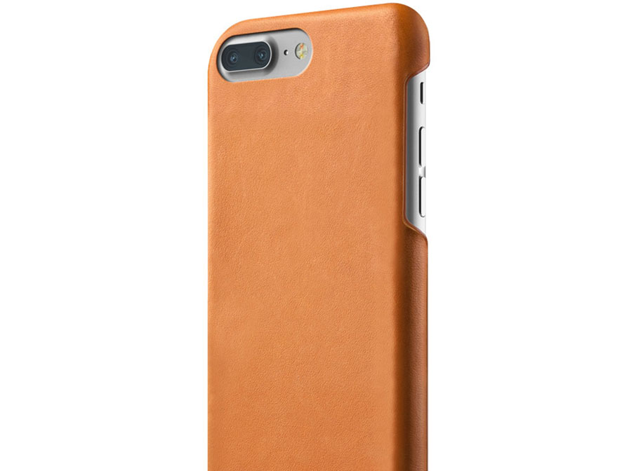 Mujjo Leather Case - Leren iPhone 8 Plus/7 Plus hoesje