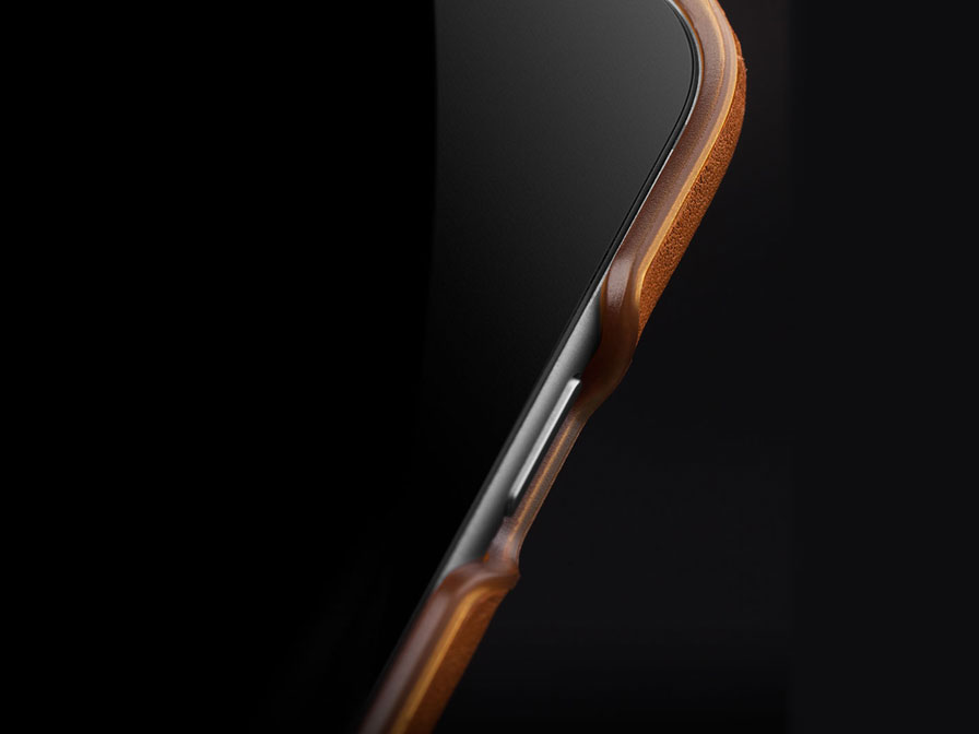 Mujjo Leather Case - Leren iPhone 8 Plus/7 Plus hoesje