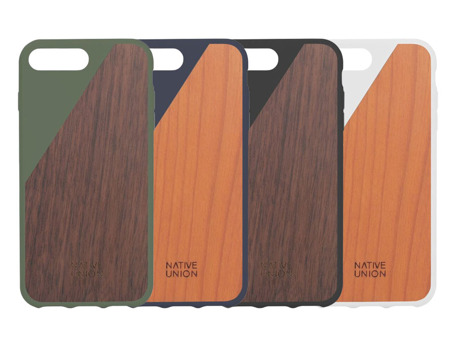 Native Union CLIC Wooden - Houten iPhone 8+/7+ hoesje