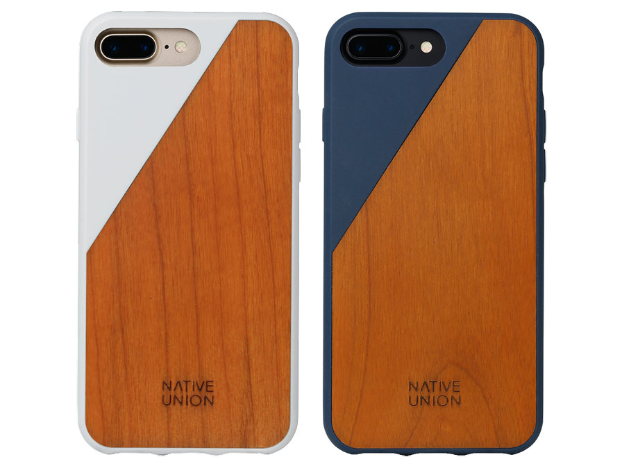 Native Union CLIC Wooden - Houten iPhone 8+/7+ hoesje