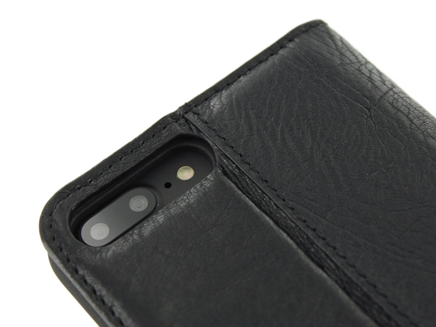 Pierre Cardin Bookcase - Leren iPhone 8+/7+ hoesje