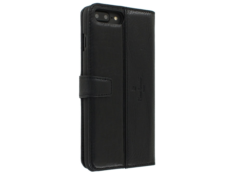 Pierre Cardin Bookcase - Leren iPhone 8+/7+ hoesje