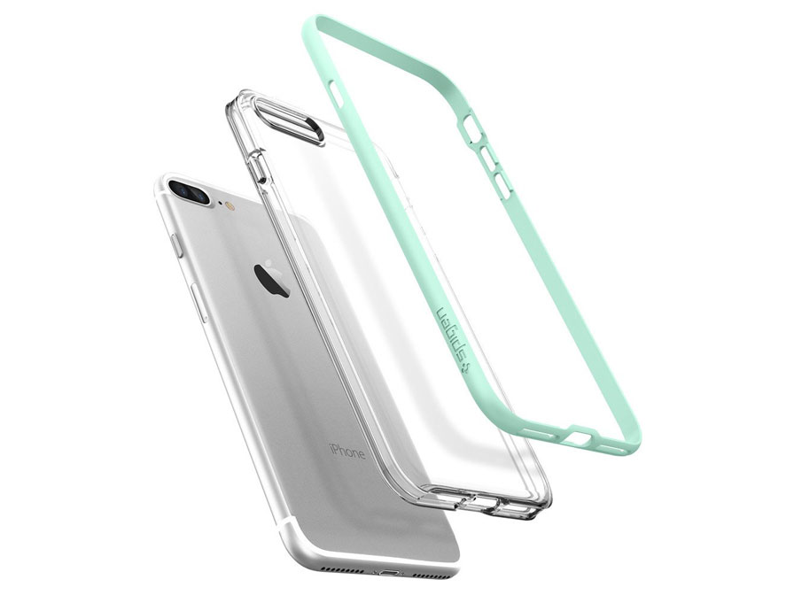 Spigen Neo Hybrid Crystal Case Mint - iPhone 7 Plus hoesje