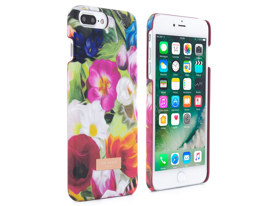 Ted Baker Floral Swirl Case - iPhone 8+/7+/6s+ Hoesje