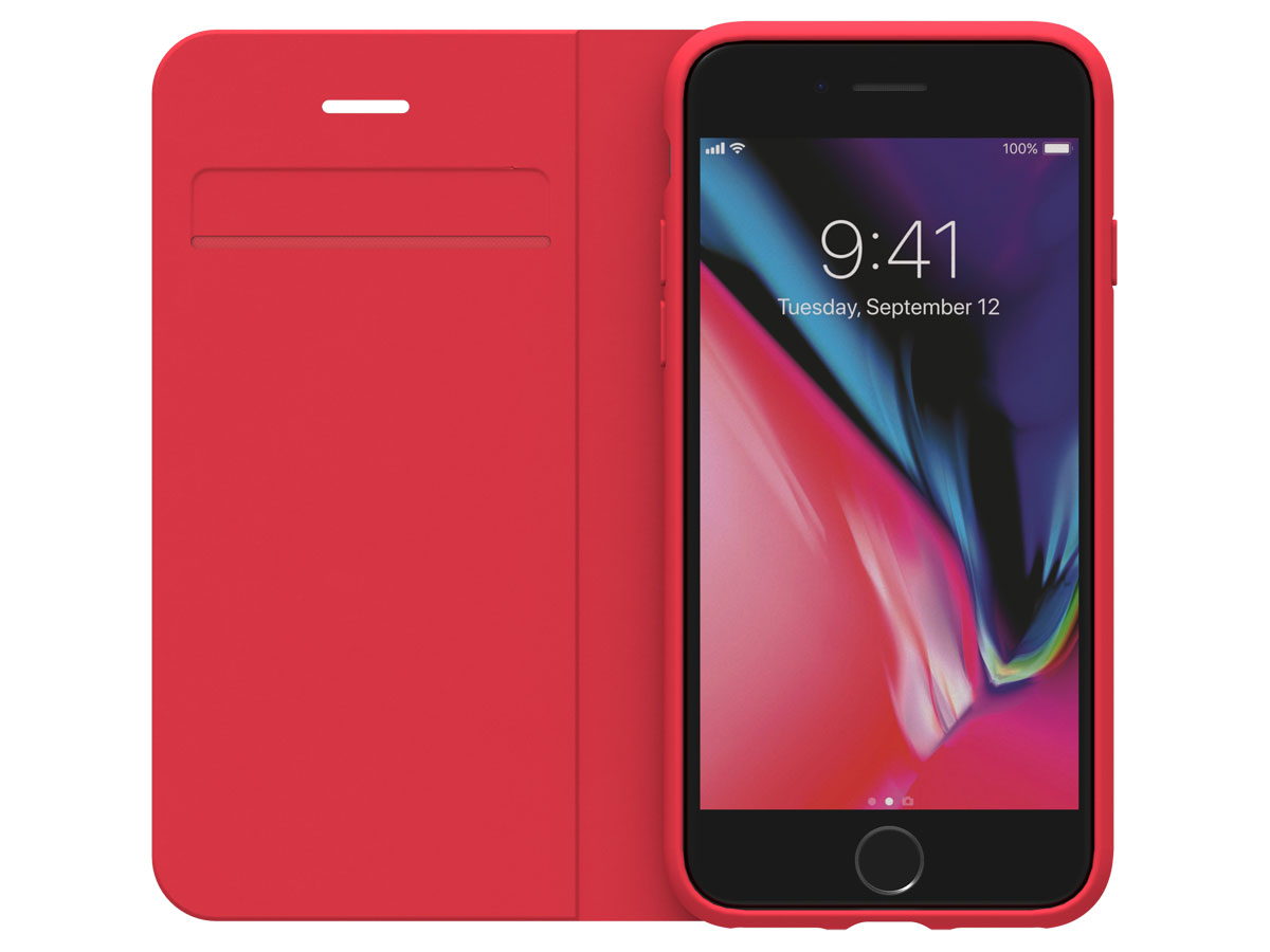 adidas ADICOLOR Booklet Rood - iPhone SE 2020 / 8 / 7 / 6(s) hoesje