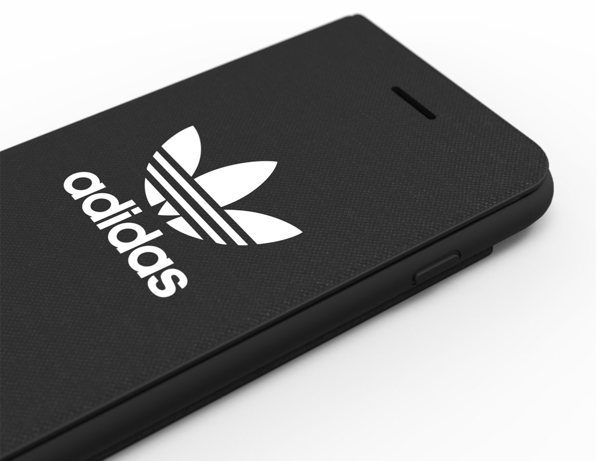 adidas ADICOLOR Booklet Zwart - iPhone SE / 8 / 7 / 6(s) hoesje