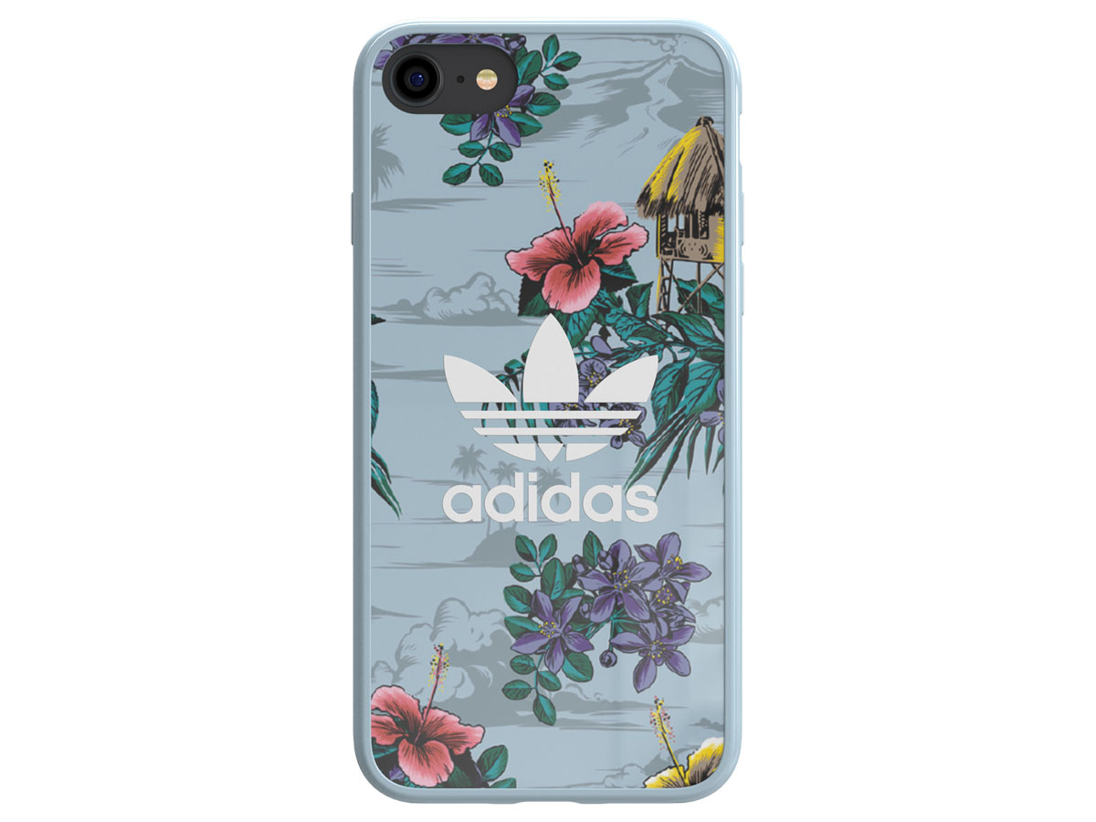 adidas Originals Floral TPU Case - iPhone SE 2020 / 8 / 7 / 6(s) hoesje