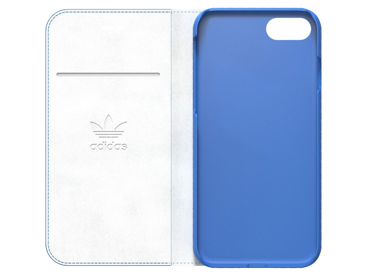 adidas Originals Logo Case Blauw - iPhone SE 2020 / 8 / 7 hoesje