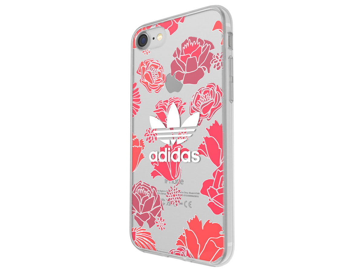 adidas Originals Roses TPU Case - iPhone SE 2020 / 8 / 7 hoesje