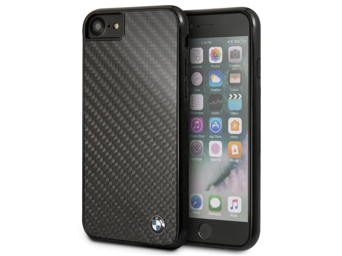 BMW Carbon Hard Case - iPhone SE 2020 / 8 / 7 / 6(s) hoesje