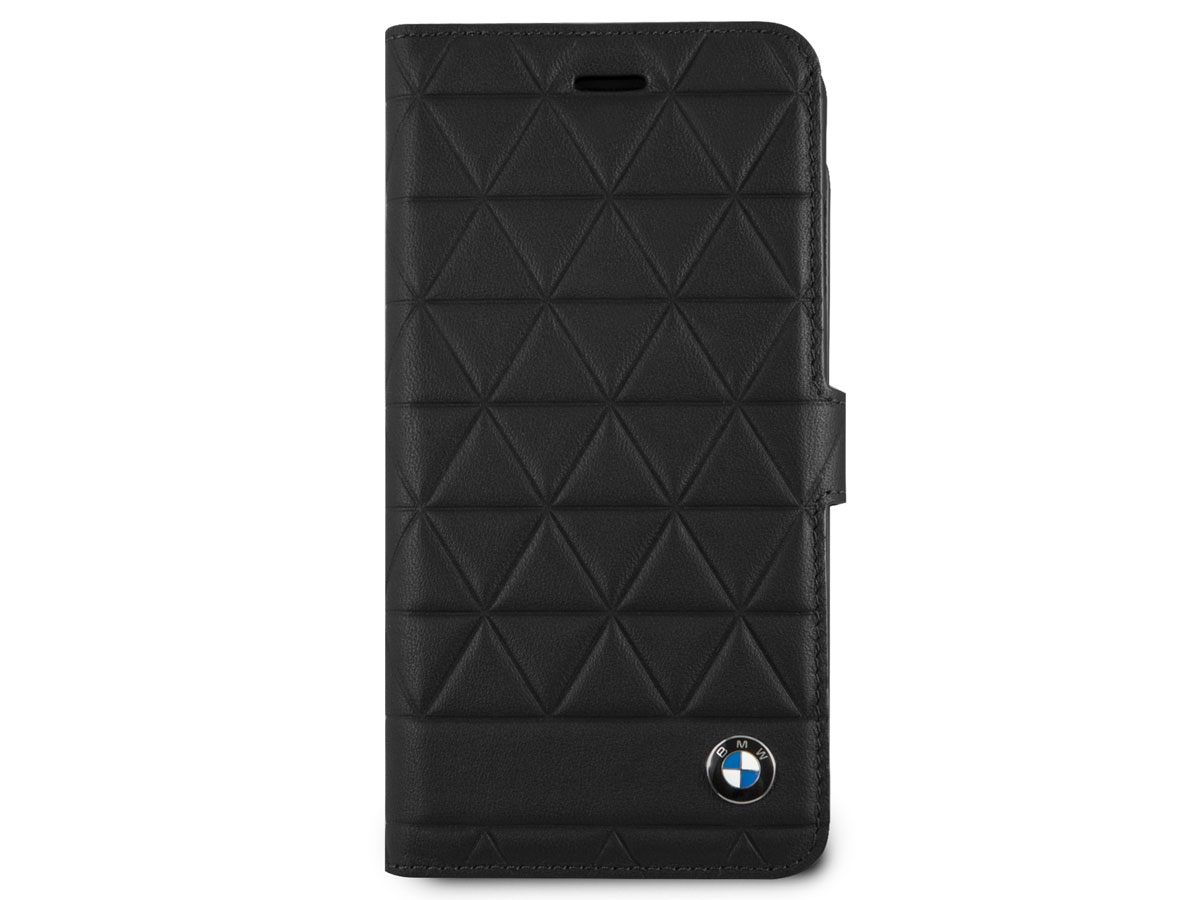 BMW Hexagon Bookcase Zwart - iPhone SE / 8 / 7 / 6(s) hoesje Leer