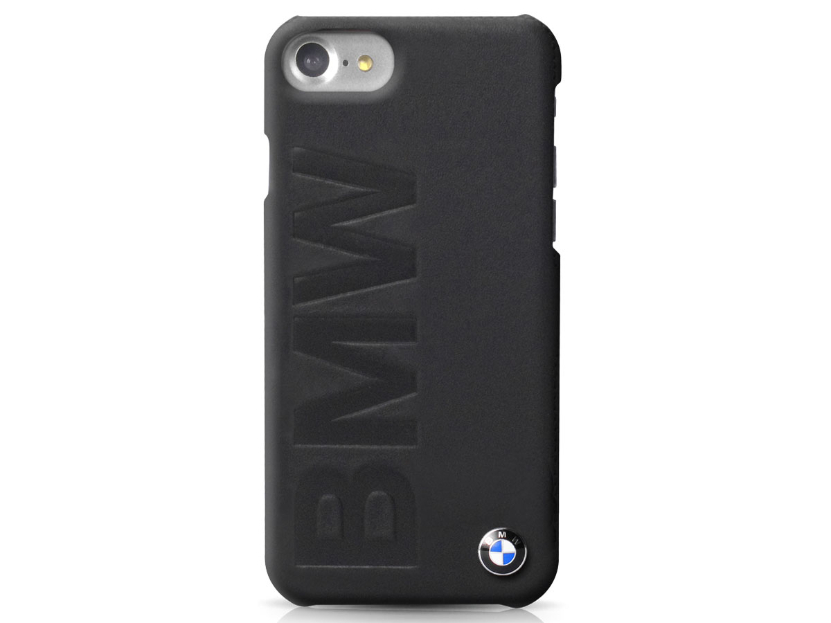 BMW Leather Hard Case - Leren iPhone SE 2020 / 8 / 7 / 6(s) hoesje