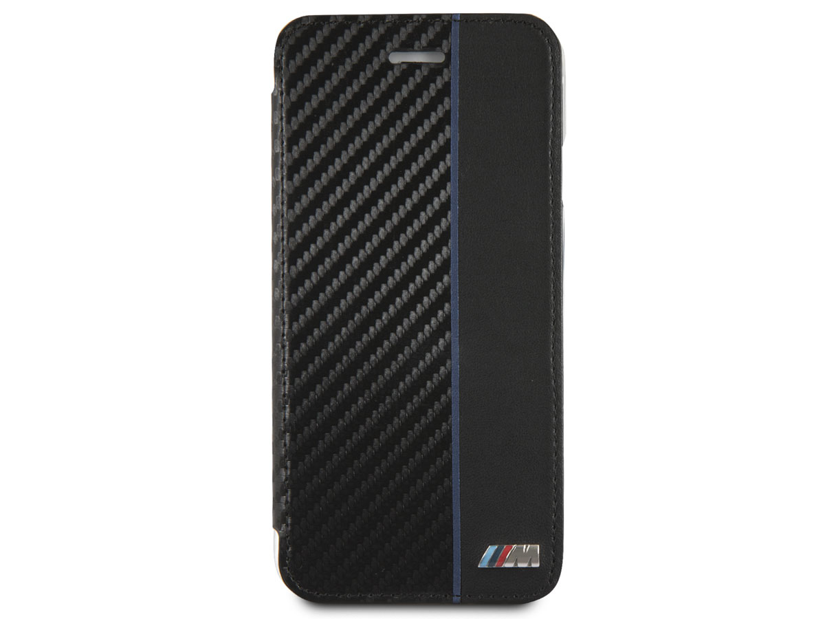 BMW M Sport Book Case Blauw - iPhone SE / 8 / 7 / 6(s) hoesje