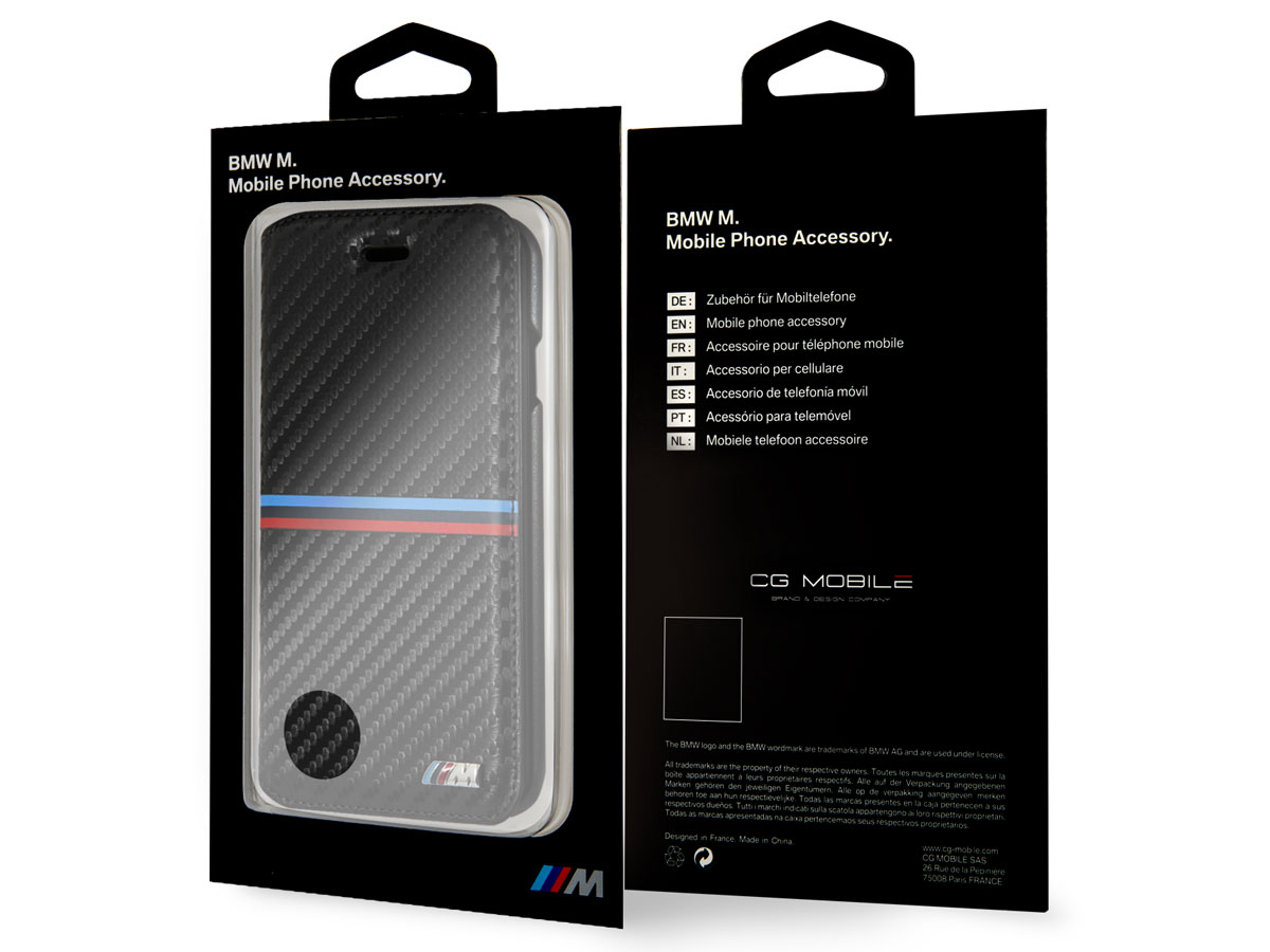 BMW M Sport Bookcase - iPhone SE / 8 / 7 hoesje