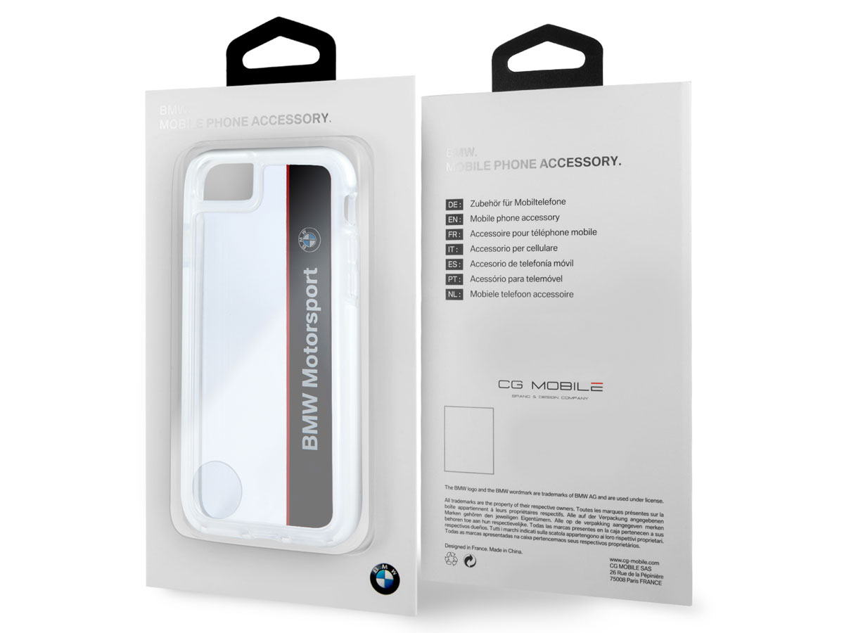 BMW Shockproof Rugged Case - iPhone SE / 8 / 7 hoesje