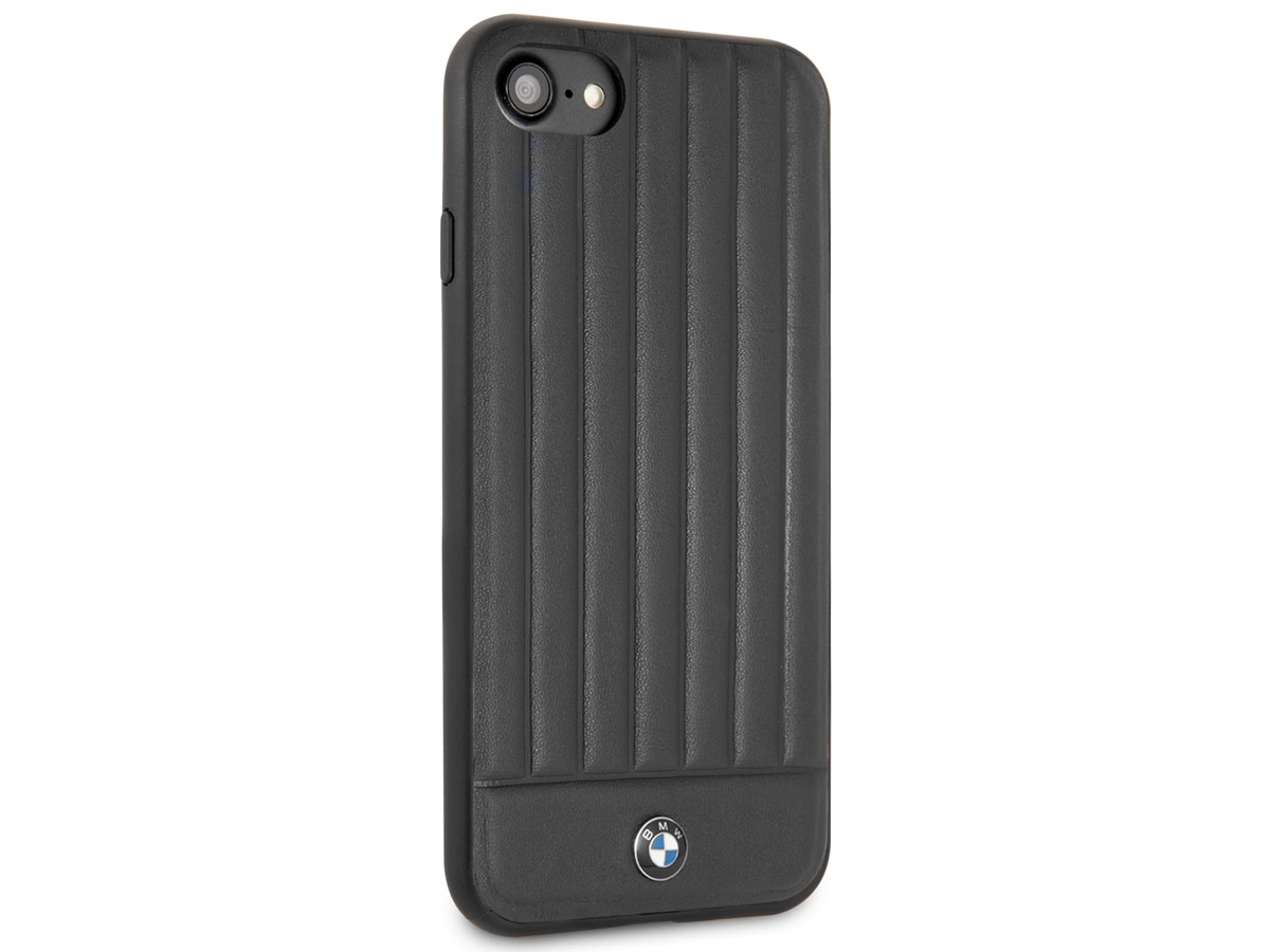 BMW Signature Leather Case Zwart Leer - iPhone SE / 8 / 7 / 6(s) hoesje