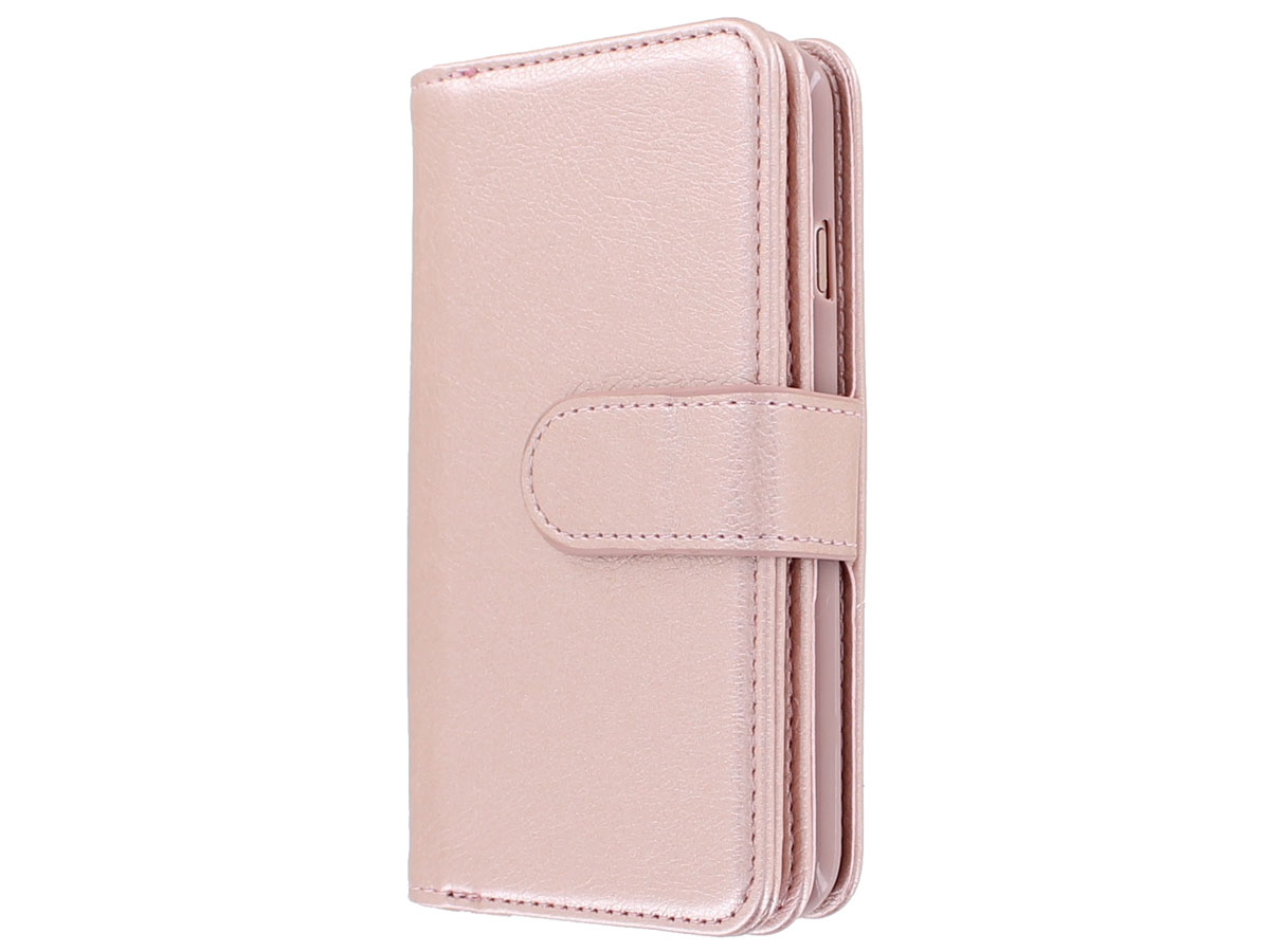 Full Wallet Book Case XL Rosé - iPhone SE / 8 / 7 hoesje 
